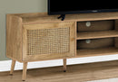 72-Inch Transitional TV Stand Console with Storage by HouseOfZazla