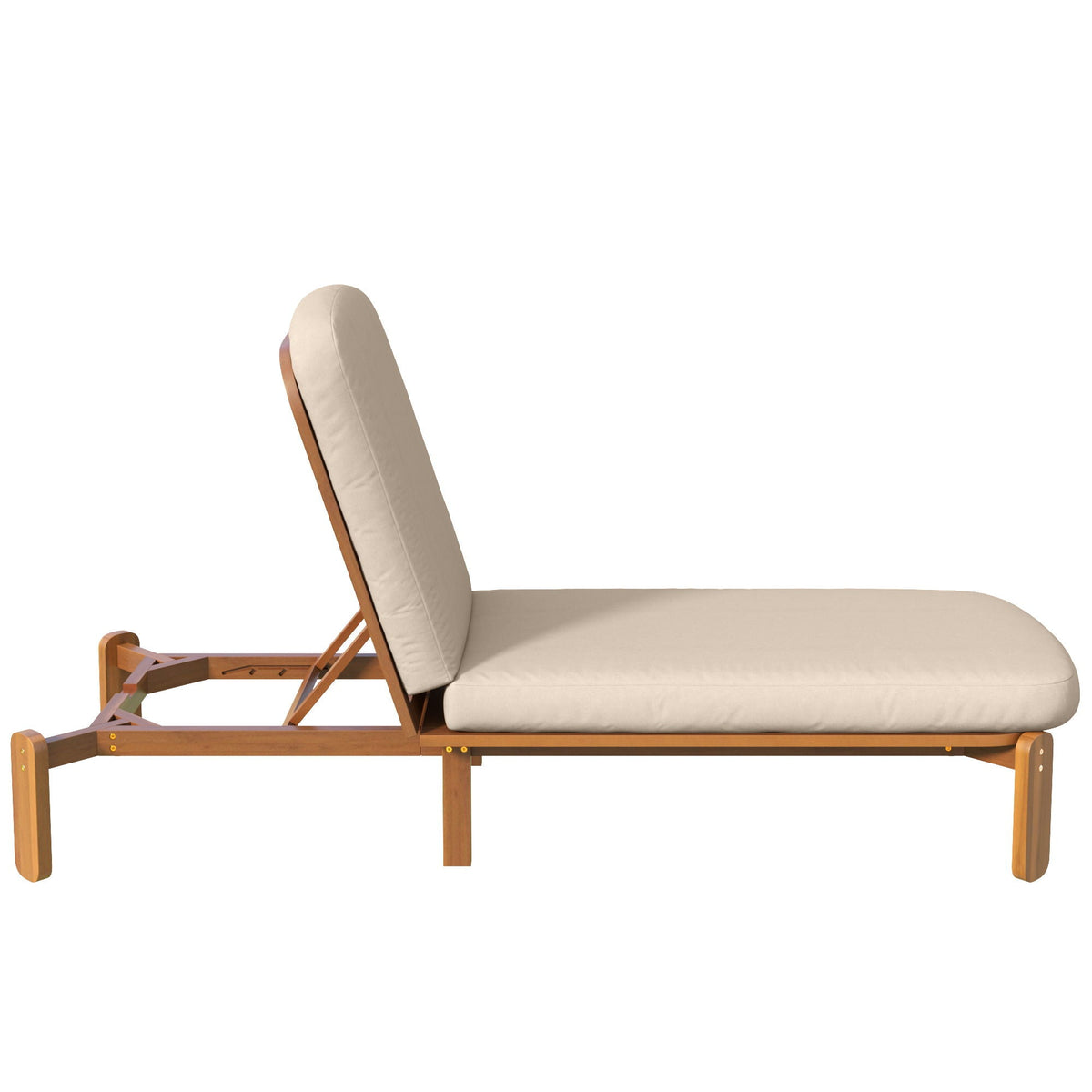 Outdoor Chaise Lounge With Adjustable Backrest, photo 5 of 40
