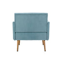 Accent Chair, leisure single sofa with Rose Golden feet