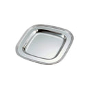 Silver Square Tray - 8" by creativegiftsdirect