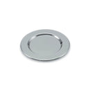 Silver Round Nickel-Plated Tray - 6" by creativegiftsdirect