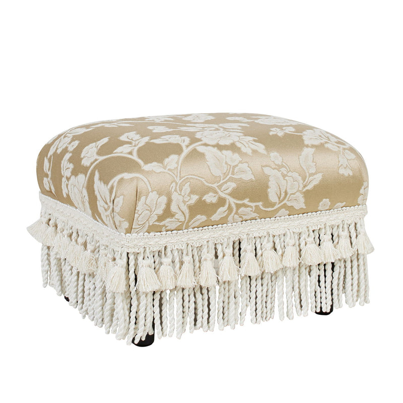 Fiona - Handcrafted Accent Footstool Ottoman, photo 2 of 7