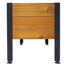 Wood Rectangular Garden Planter Box