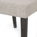 Contemporary Dining Chair with Upholstered Seating and Tapered Legs by HouseOfZazla