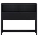 Westpark 49-inch Full Bookcase Headboard Black