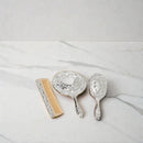 Ornate Vanity Set with Comb, Brush & Mirror by creativegiftsdirect