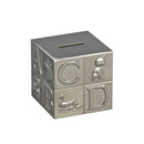 Large Block Bank With Polished Finish by creativegiftsdirect