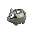 Small Piggy Bank With Polished Finish by creativegiftsdirect