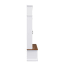 Entryway Hall Tree With Bench, 3 Top Cubbies & Bottom Storage Space