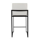 Fuji - Contemporary Modern Elegance, High Back Counter Stool
