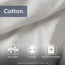 Full/Queen Cotton Jacquard Duvet Cover Mini Set