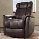 Bentley - Swivel Glider Recliner With Manual Adjustable Headrest & Footrest by HouseOfZazla