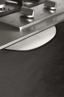 Edge Satin Steel "Bow" Drawer Pulls