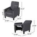 Elegant Push Back Chair For Home by Unique Piece Furniture