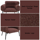 Mardi - Chair - Maroon Tweed by Unique Piece Furniture
