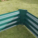 Metal Raised Garden Bed, Rectangle Raised Planter 4×2×1ft by HouseOfZazla