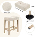 4 Piece Bar Table Set with Power Outlet,Bar Table Set with Chairs,Sofa Bar Table with Stools,Behind Couch Table with 3 Padded Stools for Living Room,Dining room, Light Oak by Montret