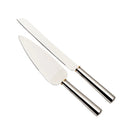Gold Ring Cake Knife & Server Set by creativegiftsdirect