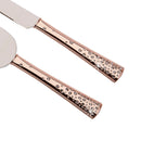 Galaxy Rose Gold Cake Knife & Server Set