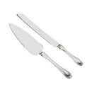 Knife & Server Set With 2-tone Handles by creativegiftsdirect