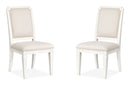Willowbrook - Upholstered Side Chair (Set of 2) - Egg Shell White by Unique Piece Furniture