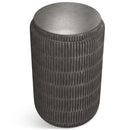 Juno - Cast Aluminum Side Table - Black by HouseOfZazla