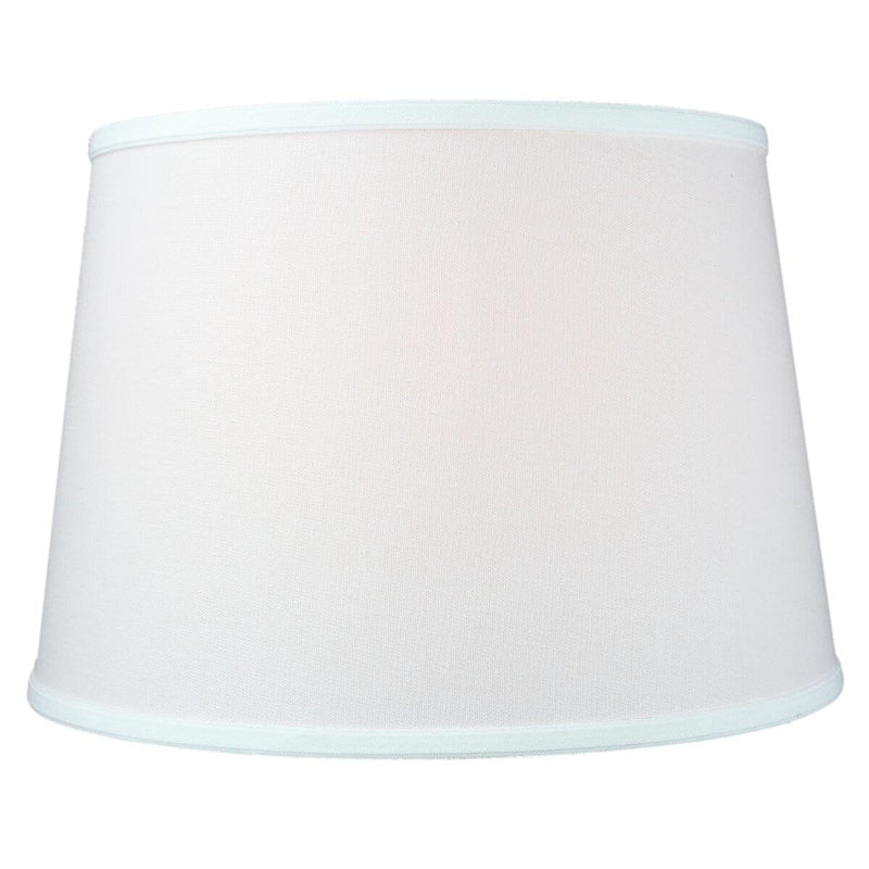 16"W x 11"H White Floor Lampshade