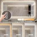 24X40 Inch LED Bathroom Mirror Vanity with Front Lights