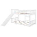 Bunk Bed With Convertible Ladder And Slide by HouseOfZazla