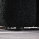 84.3 length, 35.83" deepth, human body structure for USA people, marshmallow sofa,boucle sofa, White color,3 seater