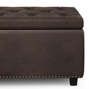 Hamilton - Upholstered Storage Ottoman by Unique Piece Furniture