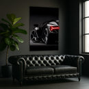 Neon Sports Car Wall Art – UV Printed LED Poster for Garage & Man Cave – Free Remote Control and Shipping