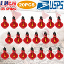 20 Pack Chicken Waterer Automatic Poultry Waterer Chicken Drinker Cups w/Mounting Joint  for Chicken Poultry