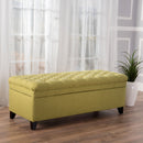 Juliana Storage Ottoman With Birch Legs by HouseOfZazla