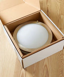 Brilli 13"W 1-Light LED "Get in Sync" Day-to-Night Circadian Flush Mount Light Fixture by LampsUSA