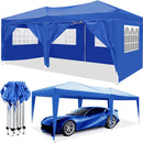 10'x20' EZ Pop Up Canopy Outdoor Portable Party Folding Tent with 6 Removable Sidewalls by HouseOfZazla