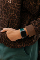 Evergreen Stripe Watch Band