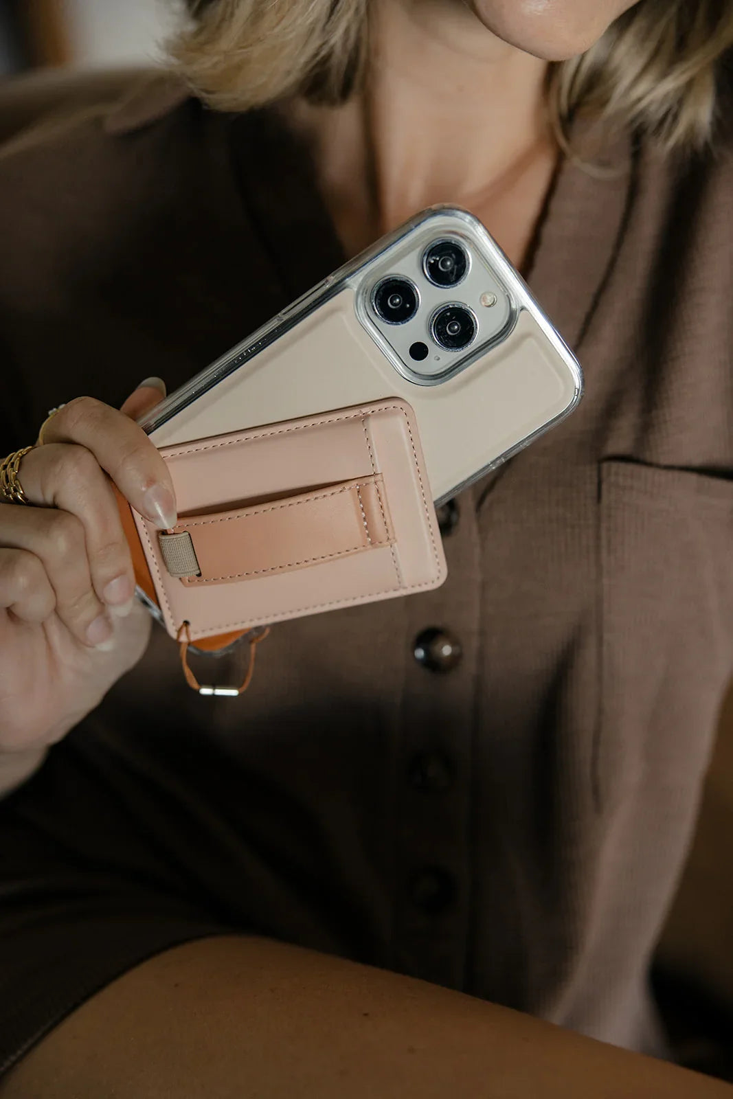 Creamsicle Color Block Magnetic Case and Wallet, photo 6 of 14