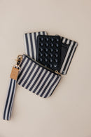 Fine Line Zipper Pouch