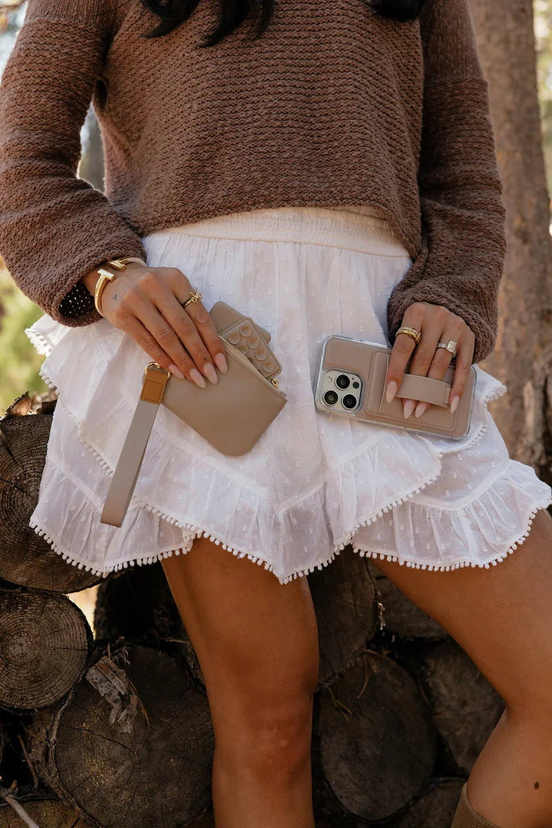 Almond Cream Magnetic Wallet, photo 9 of 13