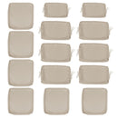 Cushion Covers For 7 Piece Wicker Sectional Sofa, 14 Pack Seat And Back Slipcovers With Zipper by HouseOfZazla