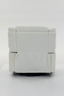 Extra Wide Power Recliner Chair with Heat Massage