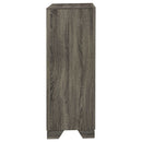 Funston - 4 Drawer Chest Of Drawers With Bar Handles - Brown Oak