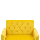 Accent Chair, leisure single sofa with Rose Golden feet