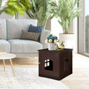 Side Table Nightstand Decorative Cat House by LJGDeals
