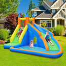 Inflatable Mighty Bounce House Jumper with Water Slide without Blower by LJGDeals
