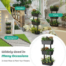 3-Tier Freestanding Vertical Plant Stand for Gardening and Planting Use by LJGDeals