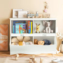 Kids Storage Unit Baby Toy Organizer Children Bookshelf Bookcase-White by LJGDeals