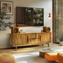 Bosk Wood Fluted TV Stand by Megsu