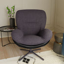 360° Swivel Office Chair, No Wheels by HouseOfZazla